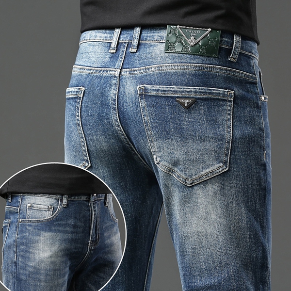 ブランドジーンズ細部ディテール